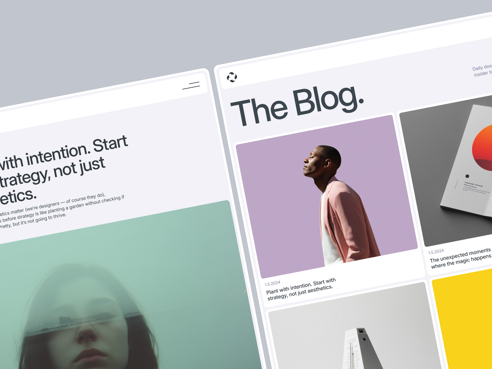 Bloom Creative Agency Template