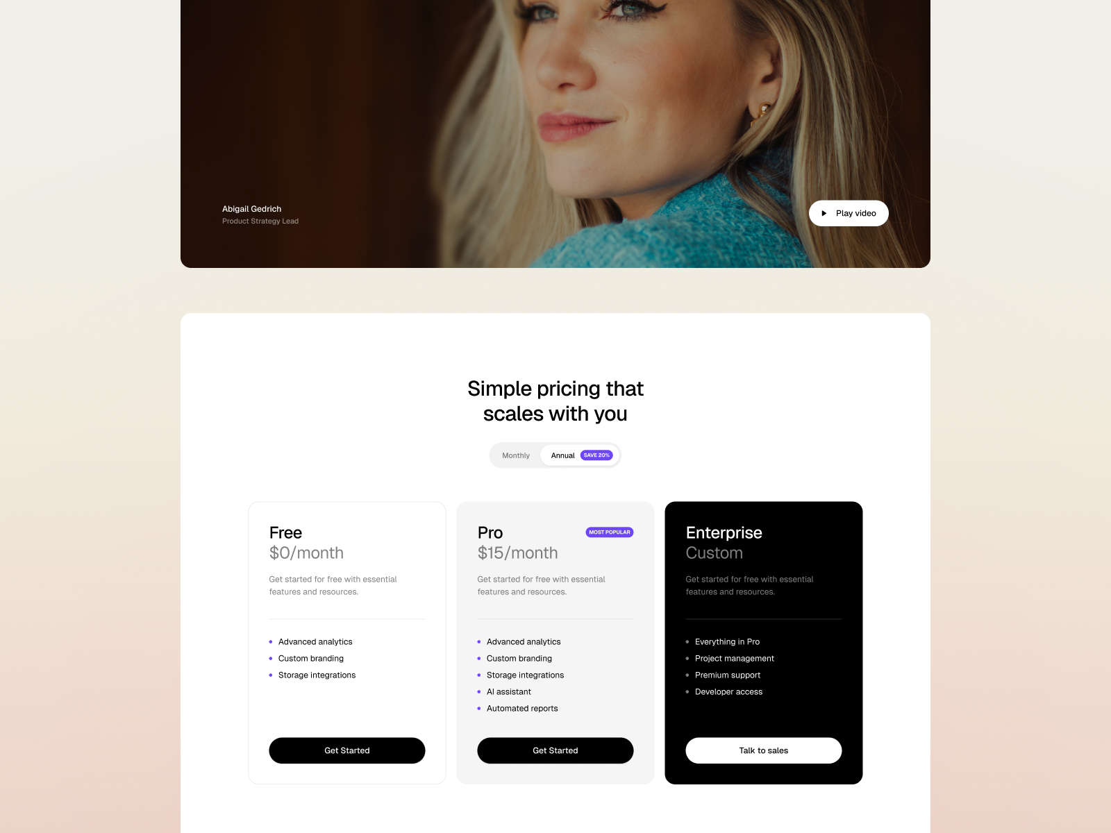 Pluma — Modular SaaS/Start-up Framer Template