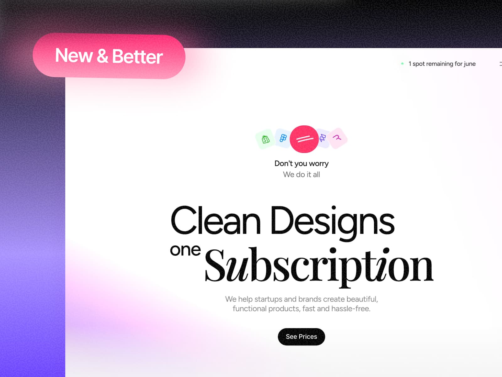 Simpl - A Premium Subscription-based Agency Website Template