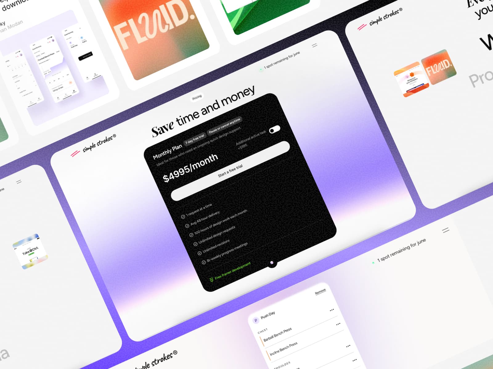 Simpl - A Premium Subscription-based Agency Website Template