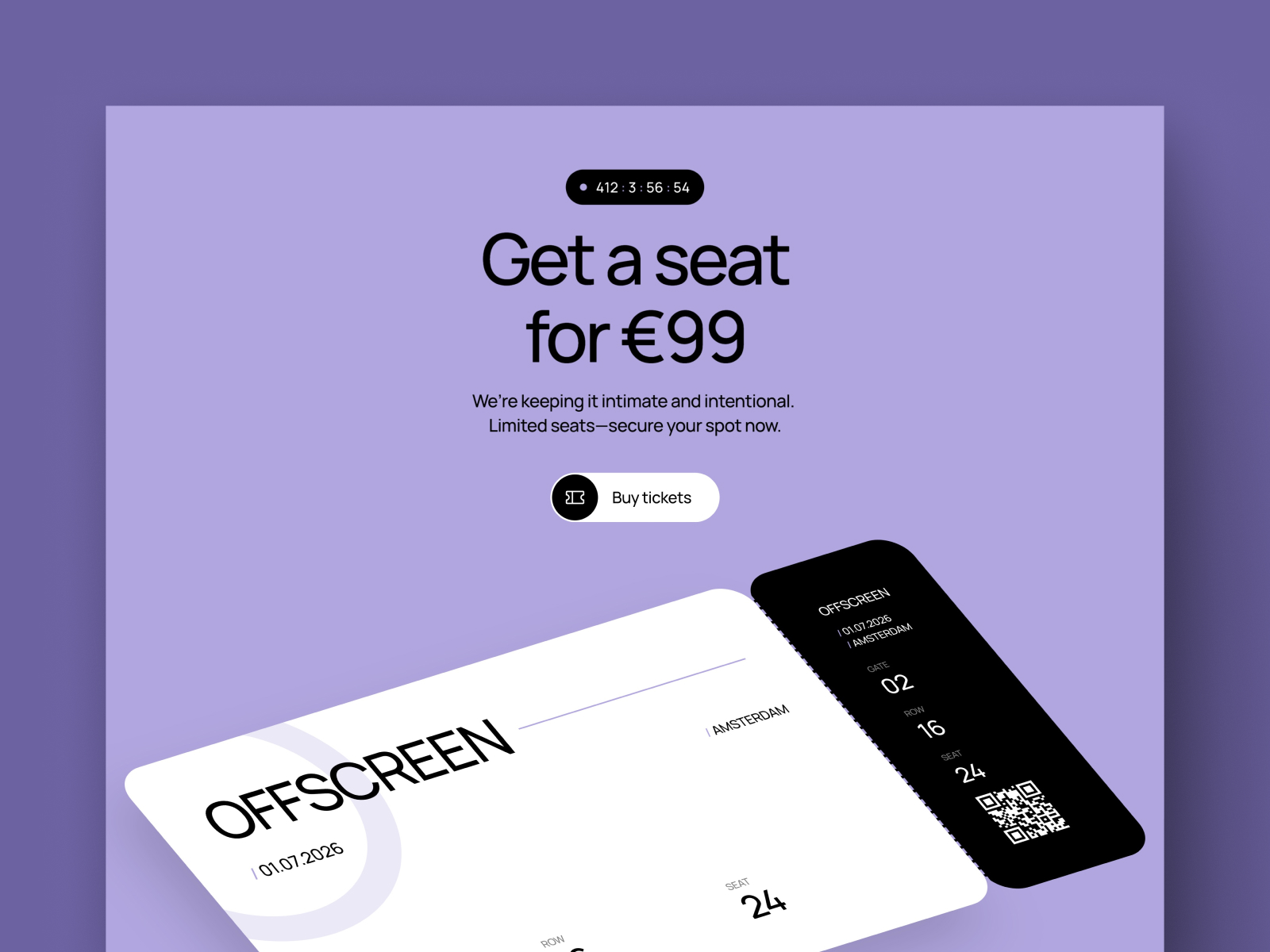 Keynote - Conference & Event Template for Framer