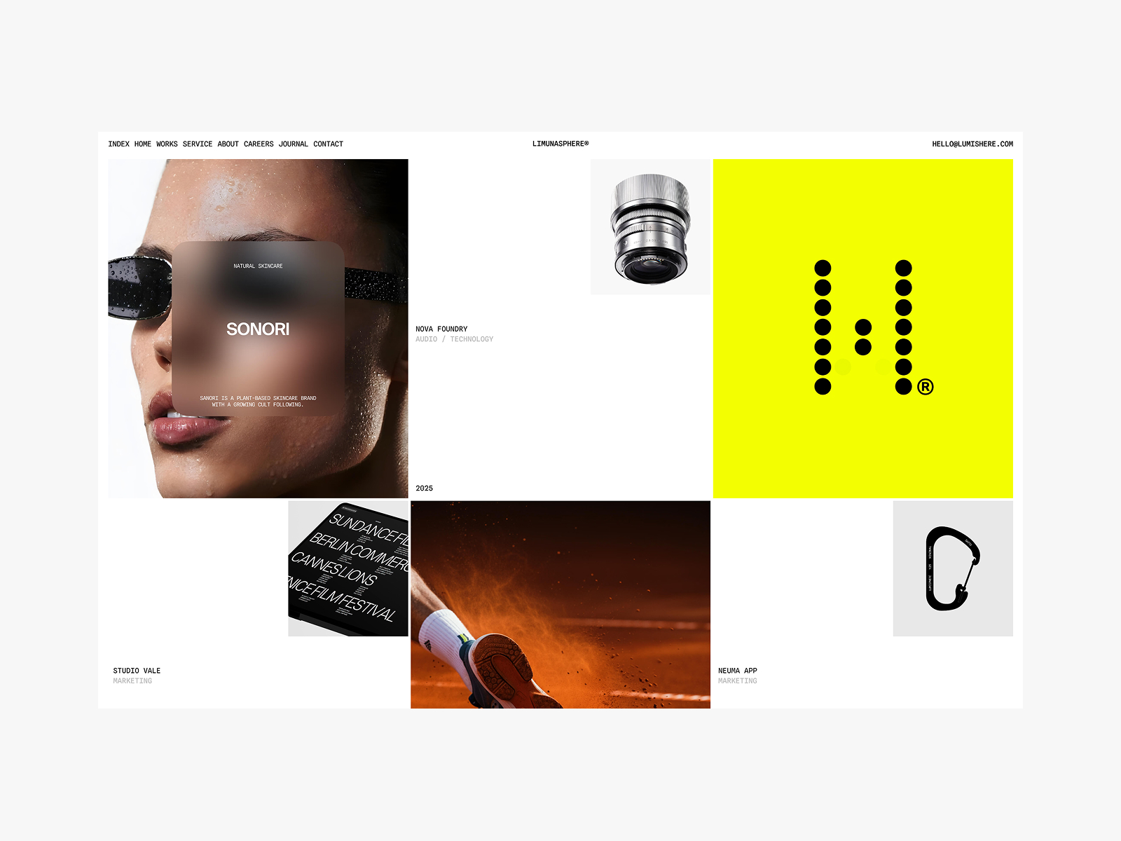 Luminasphere — Premium Template for Agency