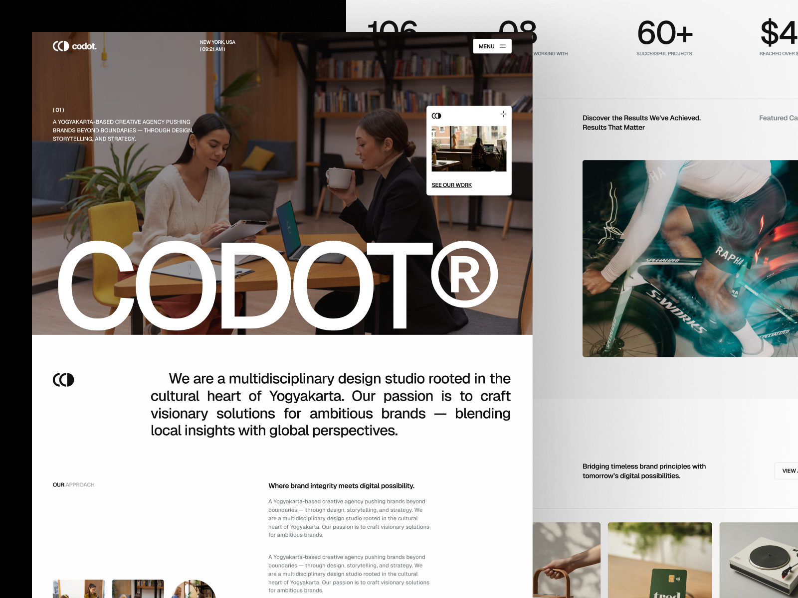 Codot — Digital Agency Website Framer Template