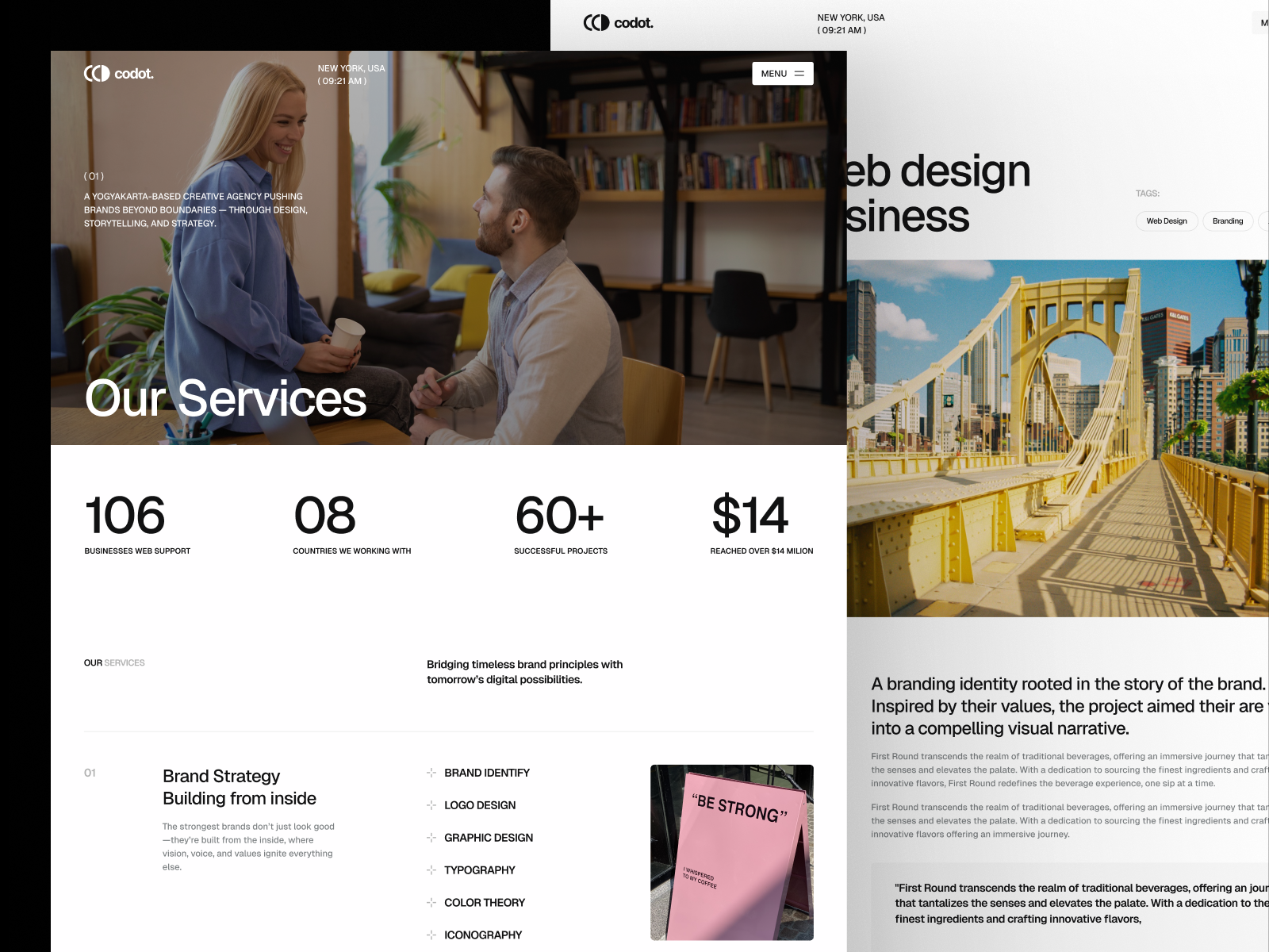 Codot — Digital Agency Website Framer Template