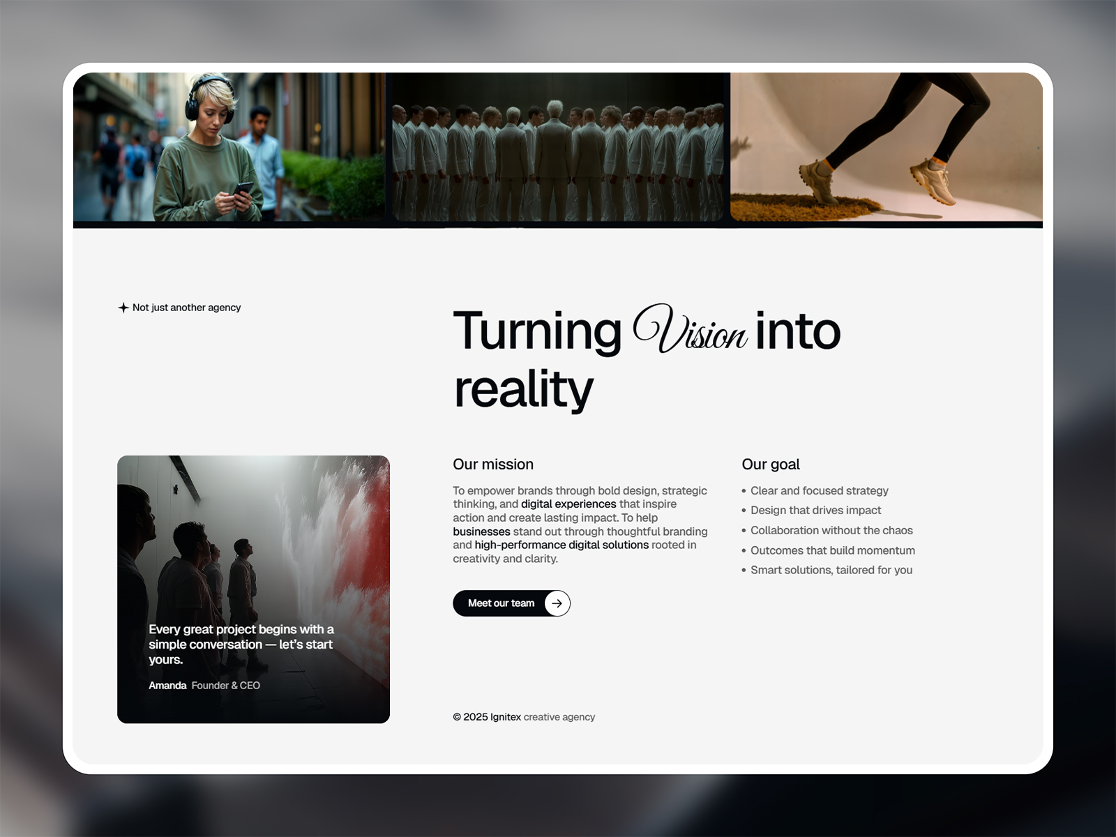 Ignitex — Digital Agency Template