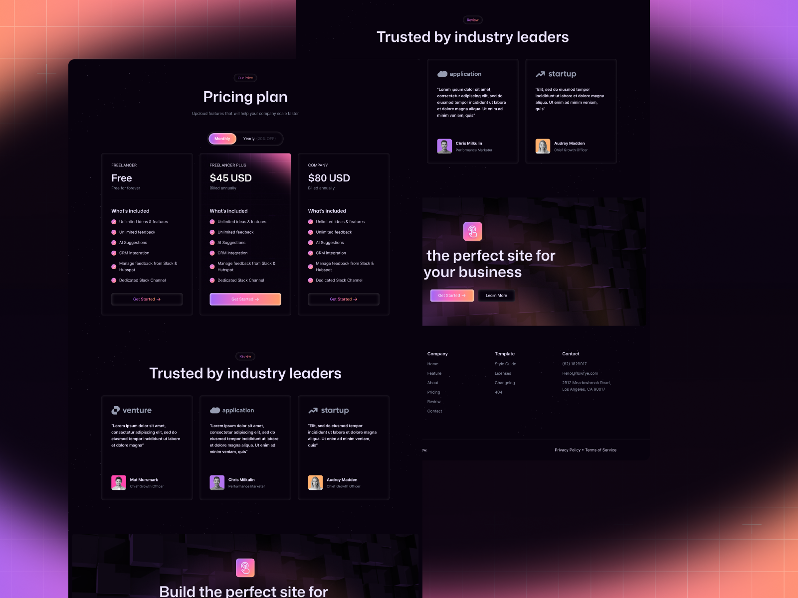 Sasifye - Technology & Saas Website Template