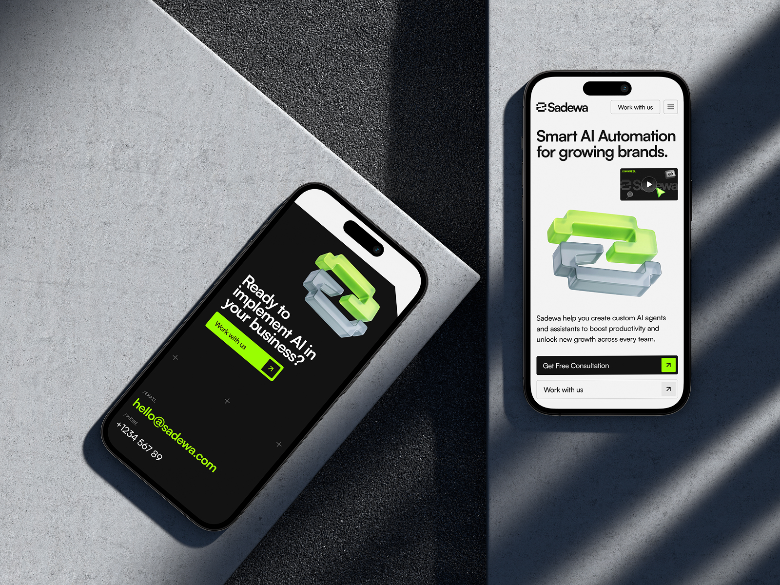 Sadewa - AI Automation Agency Framer Template