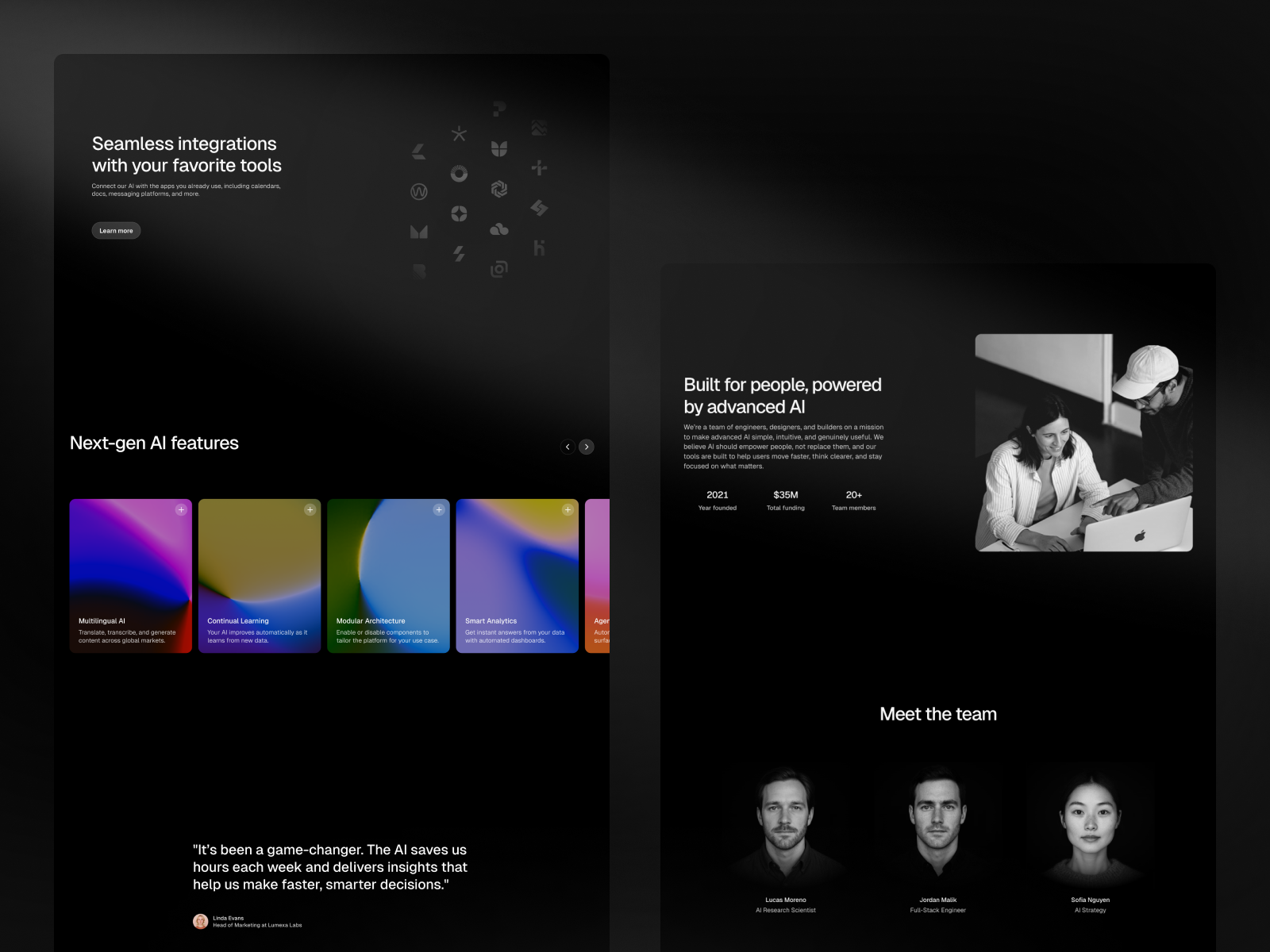 MONO AI — AI & SaaS Template