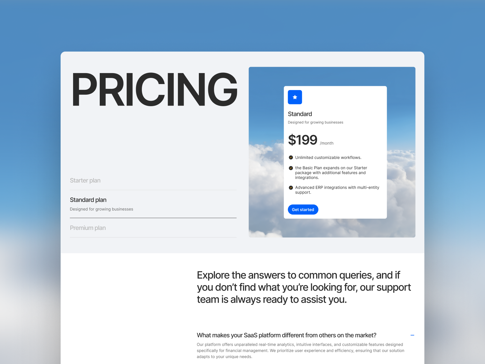 Finantu - Finance Webflow Template (FREE FIGMA)