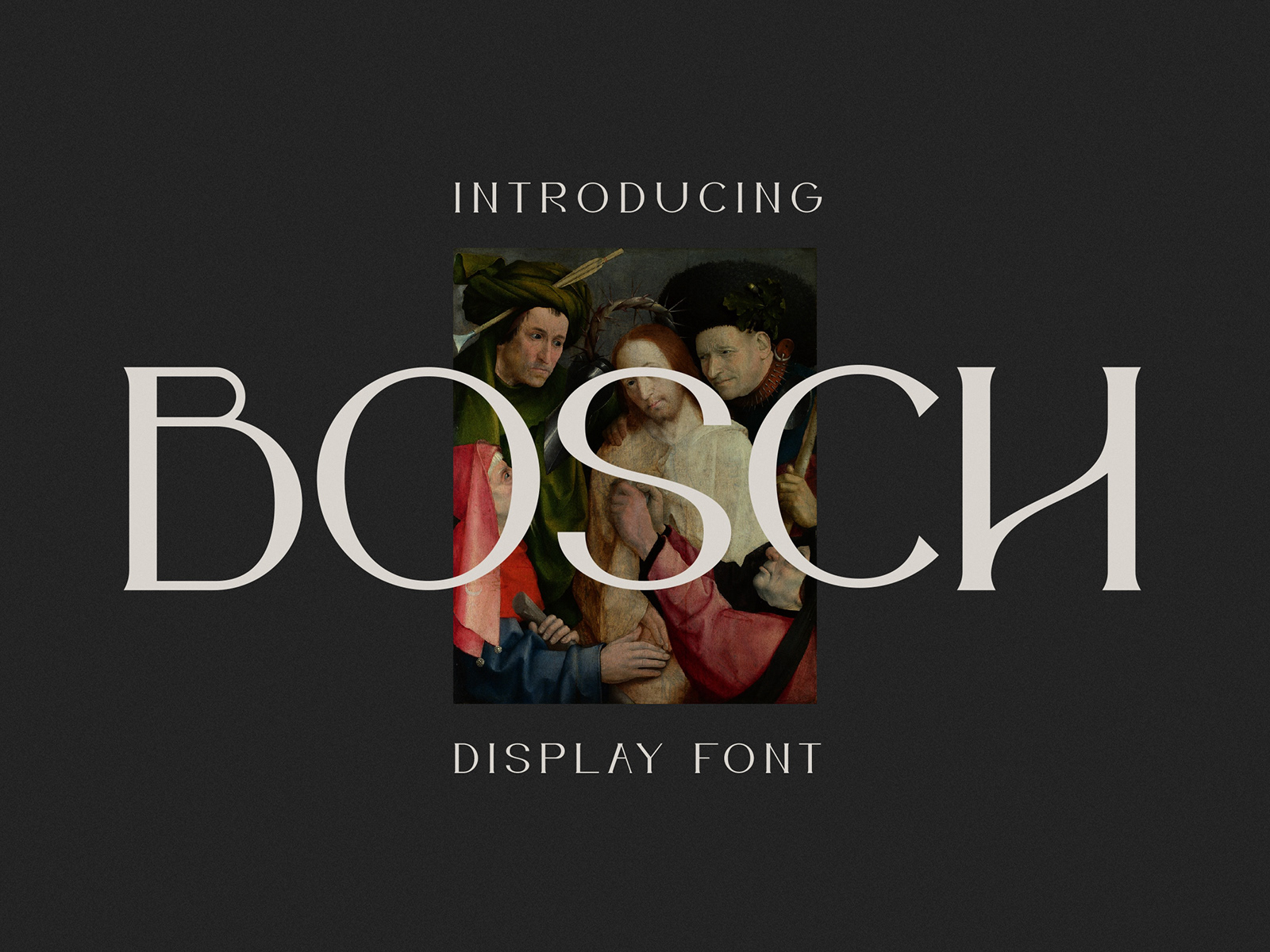 Bosch Serif Font