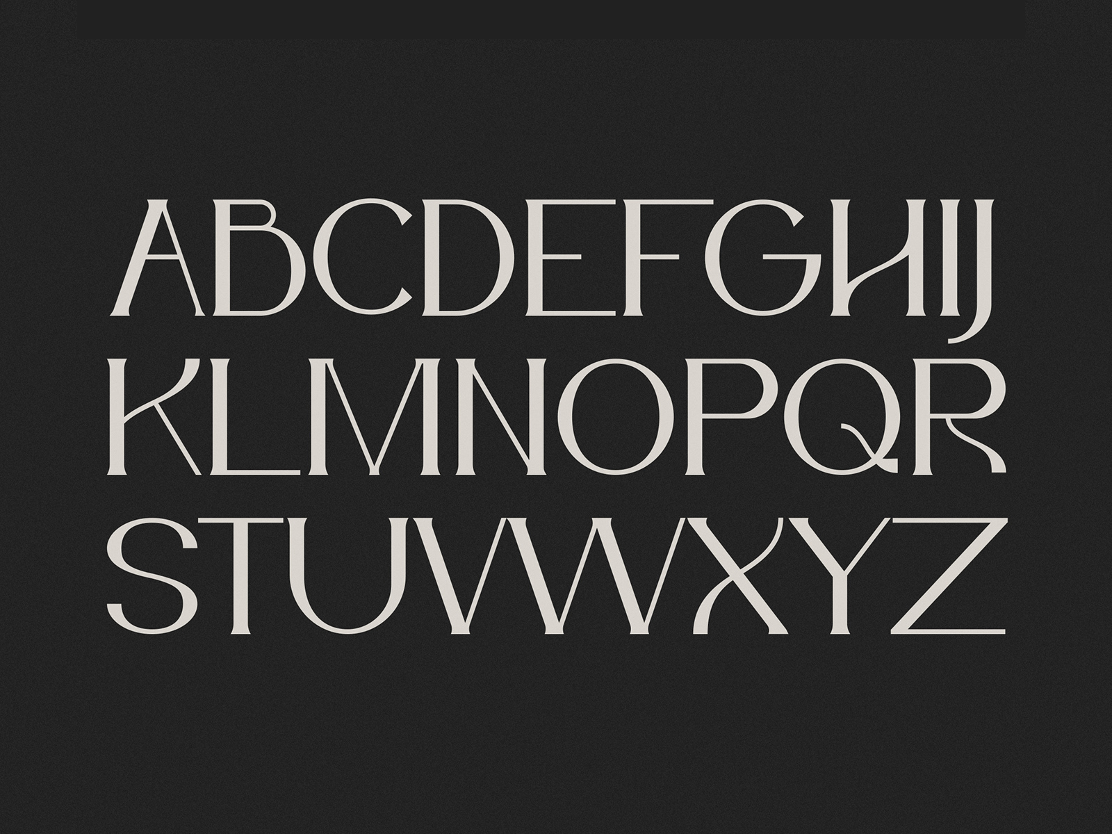 Bosch Serif Font