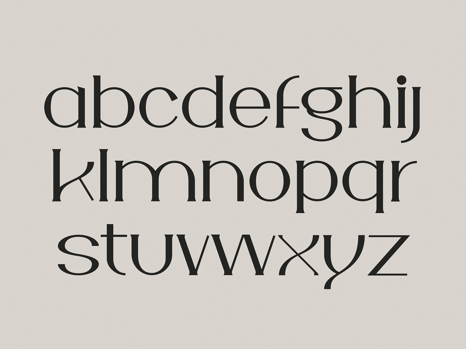 Bosch Serif Font
