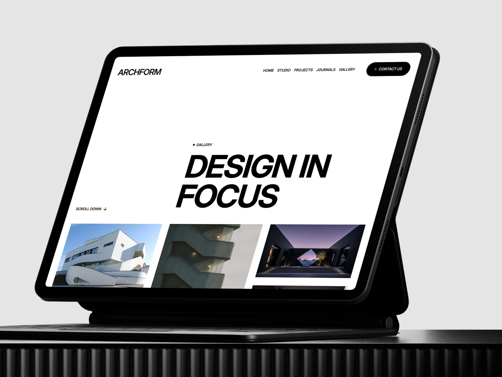 Archform Architecture Framer template