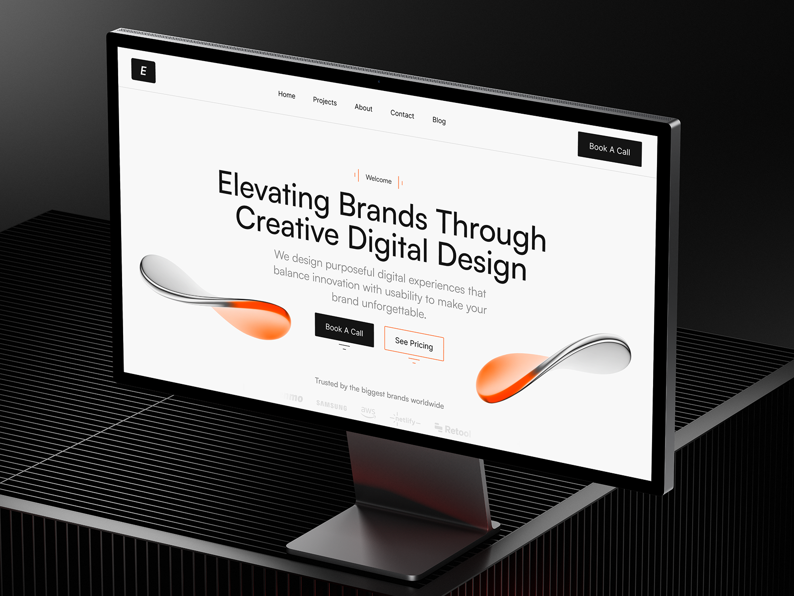 Elvora - Agency Template