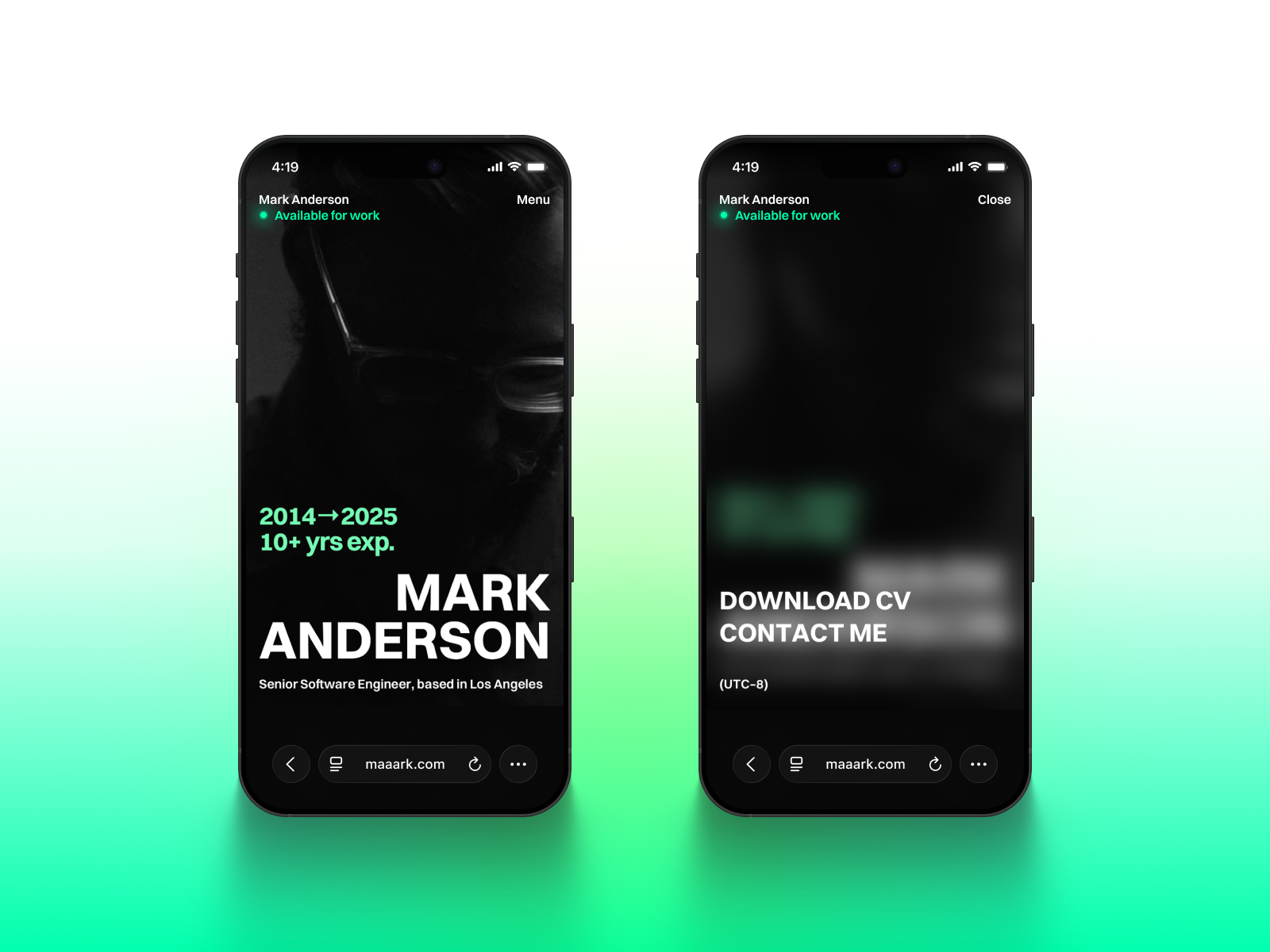 Syntax — Resume & CV Template
