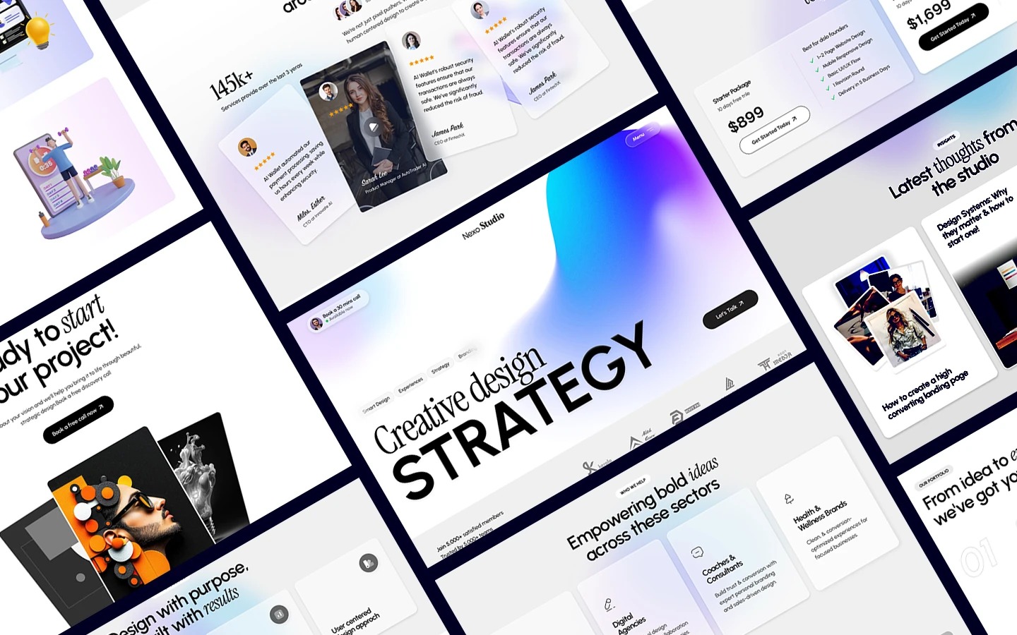 Nexo Studio - Portfolio & Agency Website Template