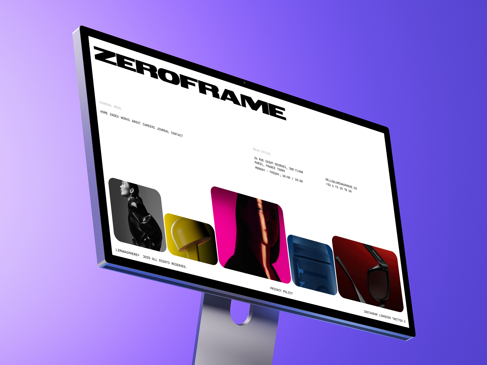 ZeroFrame — Digital Agency