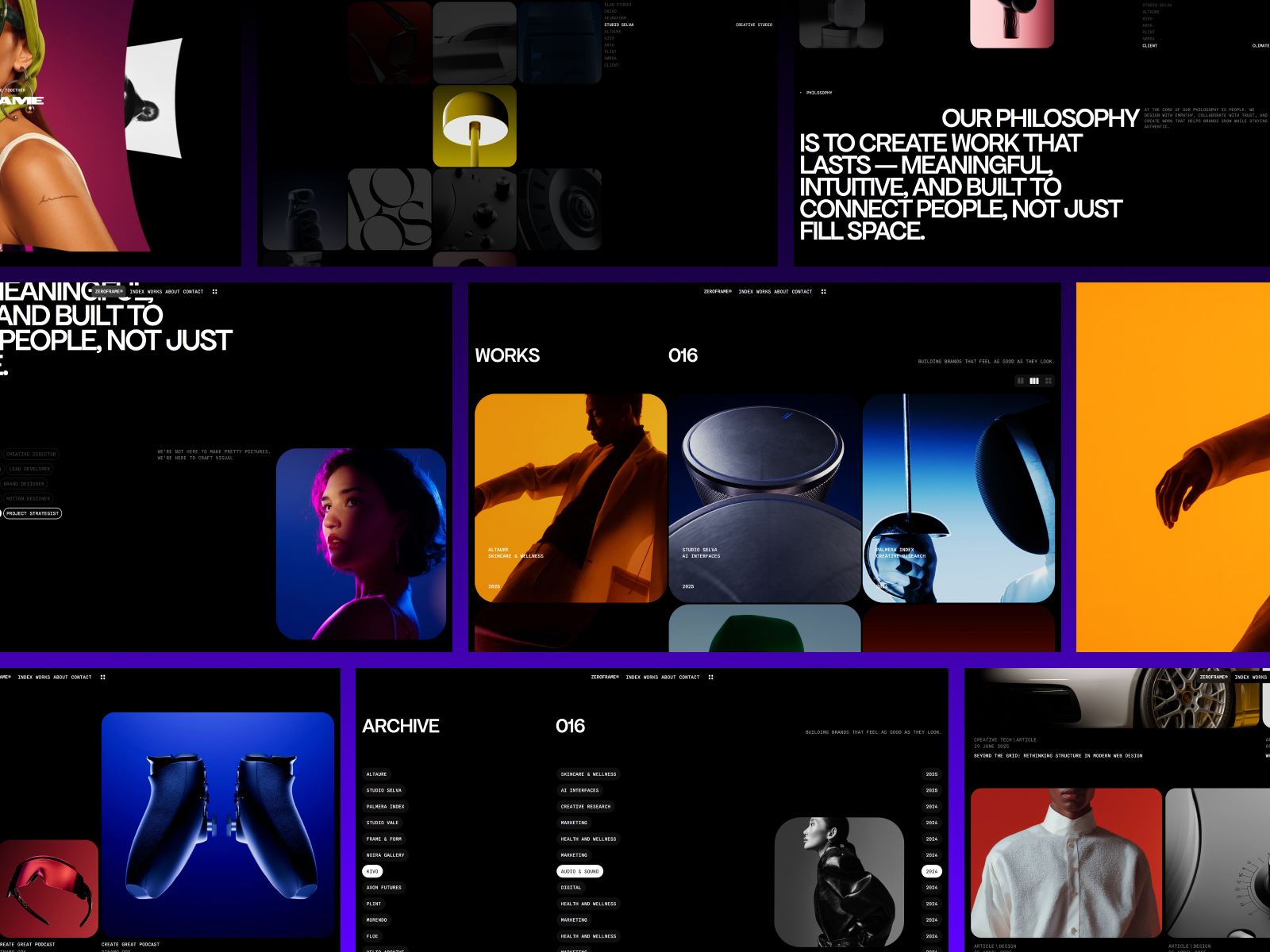 ZeroFrame — Digital Agency