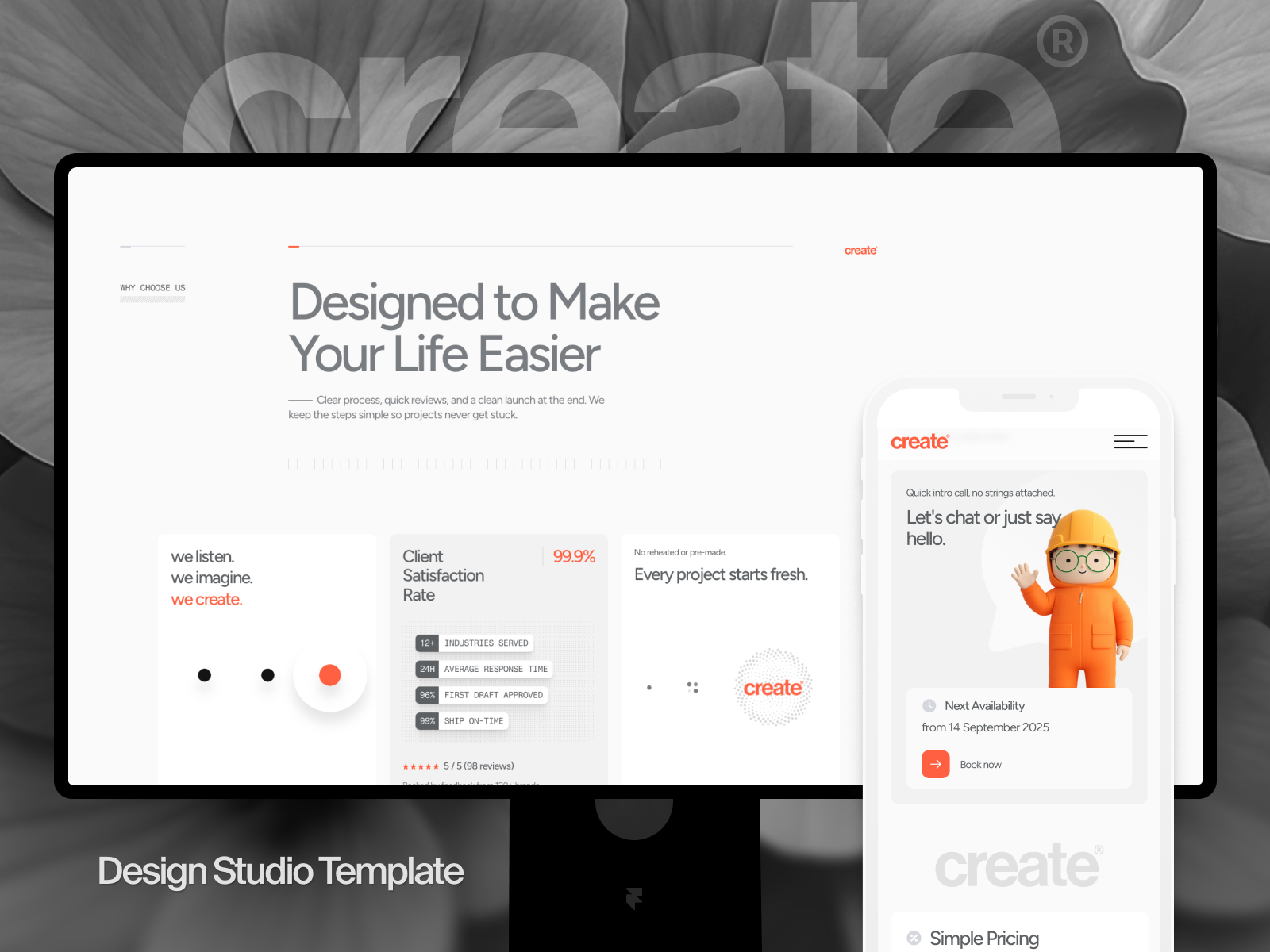 Create® — Professional Design Studio Template