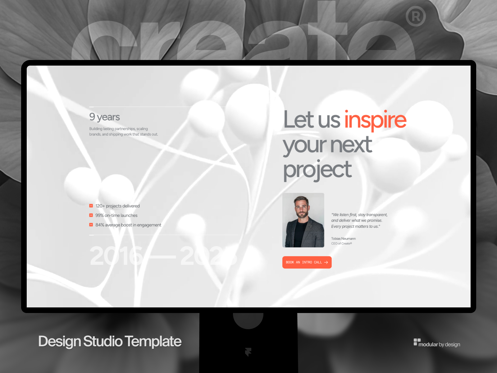 Create® — Professional Design Studio Template