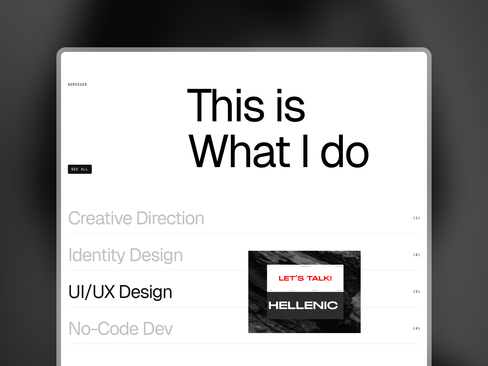 Exvia - Portfolio Webflow Template (FREE FIGMA)