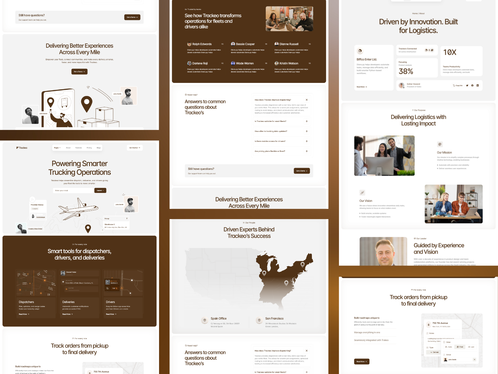 Trackeo - Travel SaaS Platforms Template