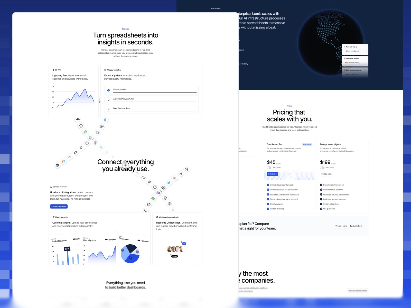 Lumis - AI SaaS Framer template