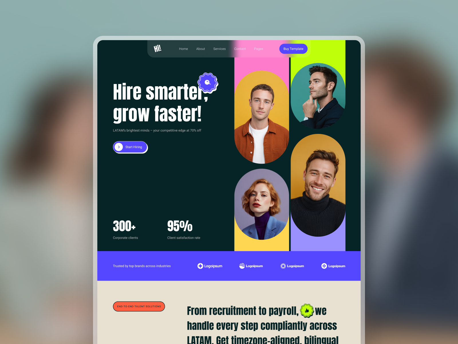 Hirely - Consulting Webflow Template (FREE FIGMA)
