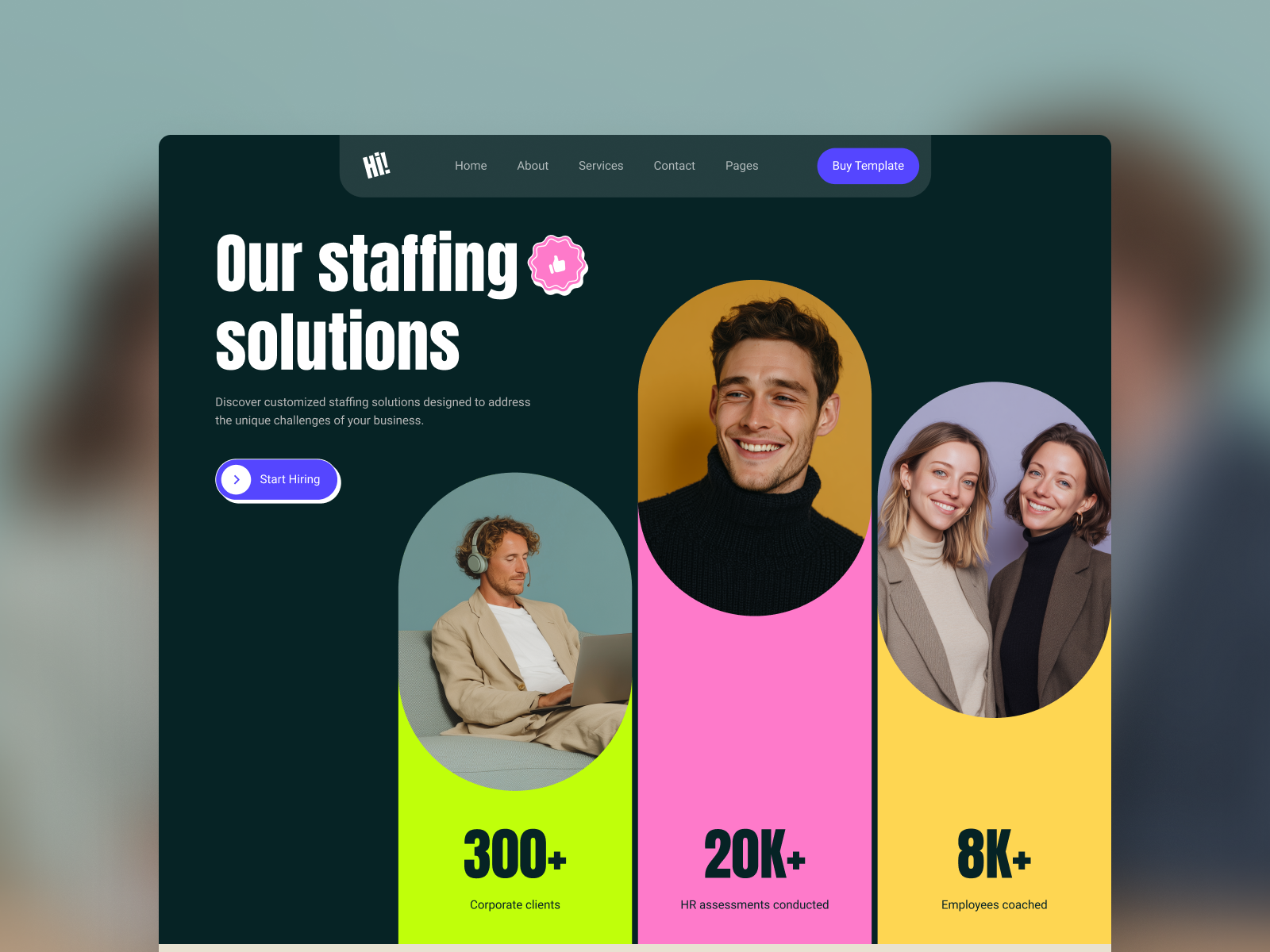 Hirely - Consulting Webflow Template (FREE FIGMA)