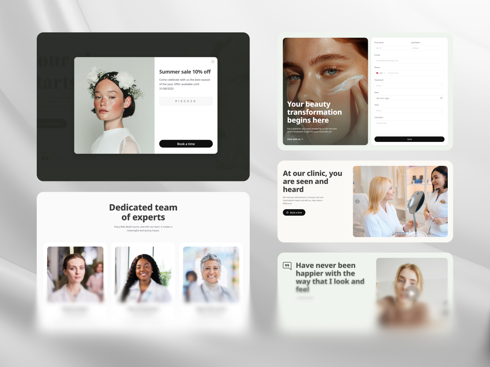 Kosmetisk – Beauty Clinic Framer Template