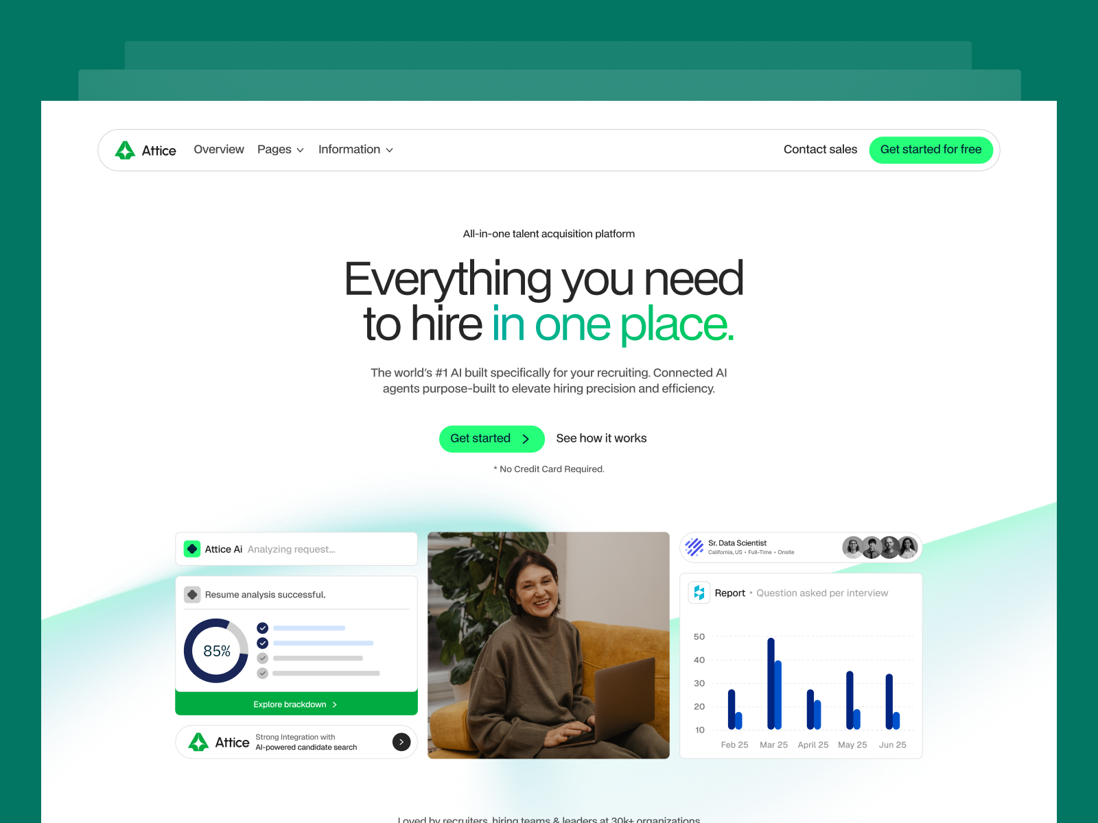 Attice Webflow SaaS Template