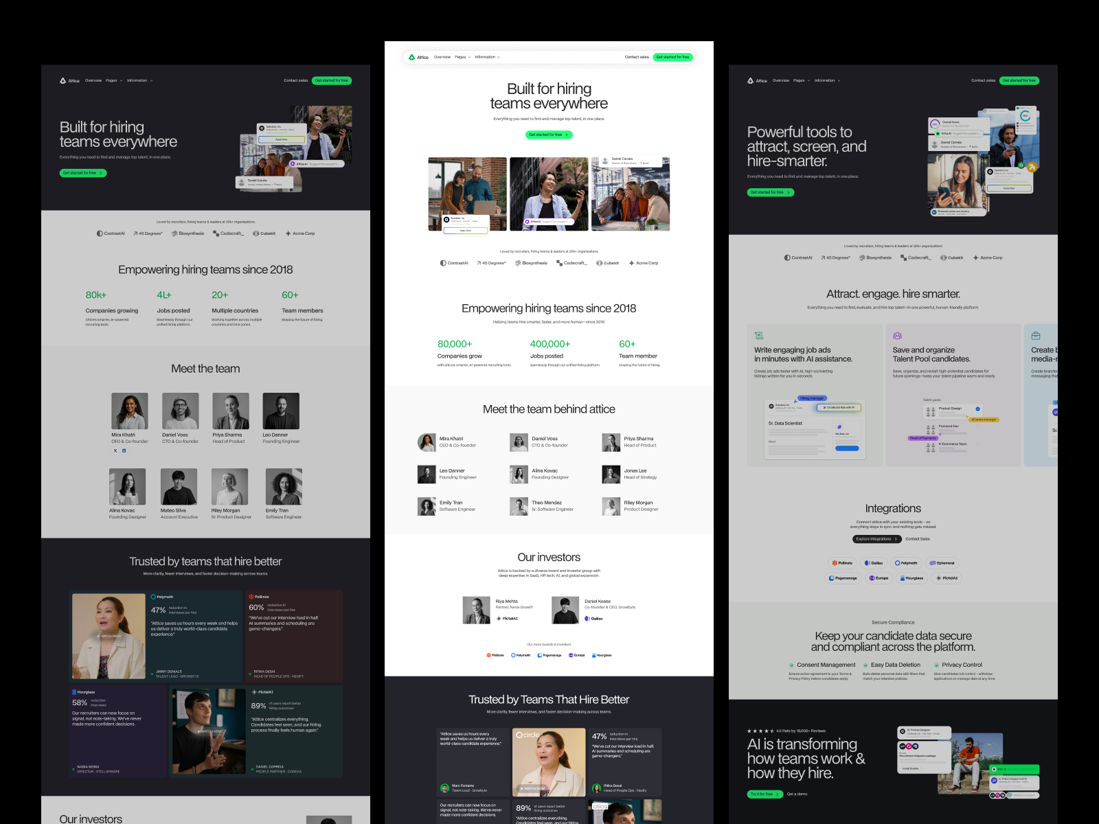 Attice Webflow SaaS Template