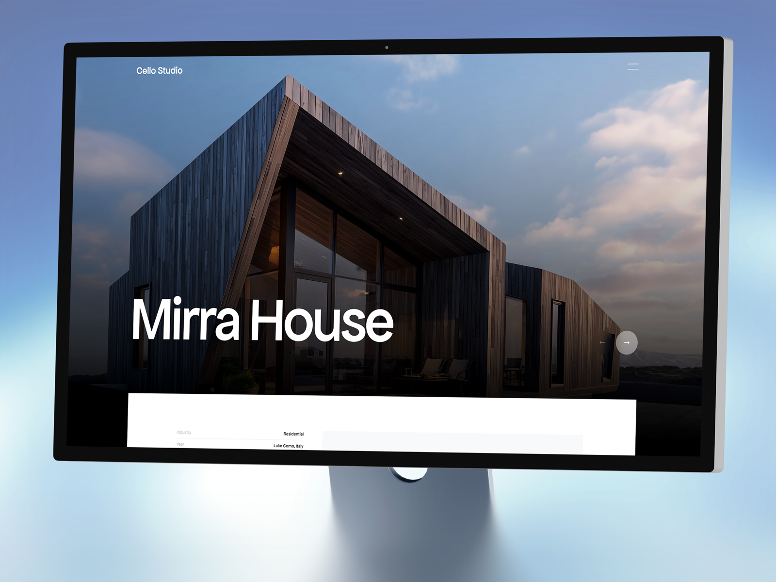 Cello — Architecture and Design Studio Template