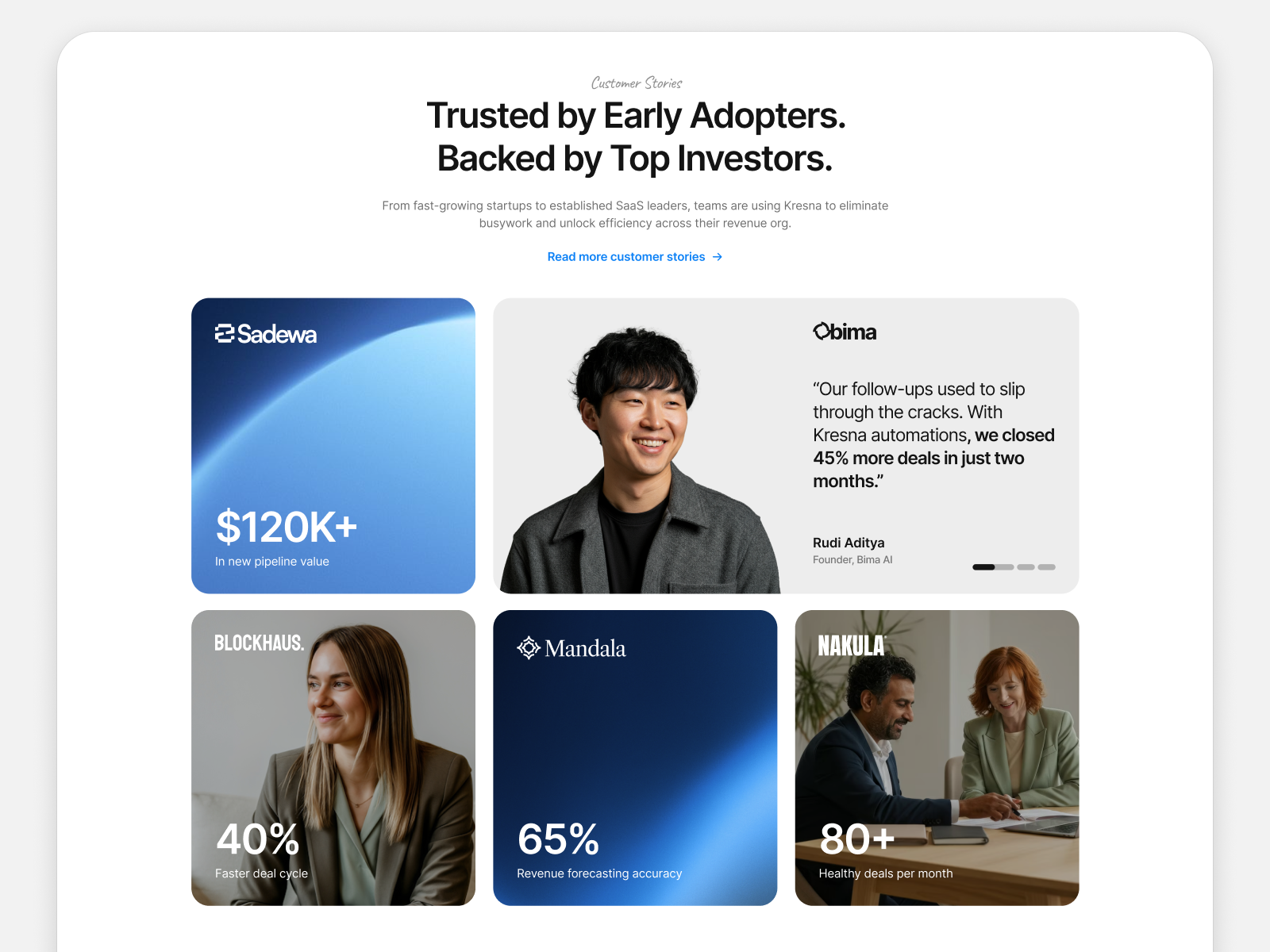 Kresna - AI SaaS Framer Template
