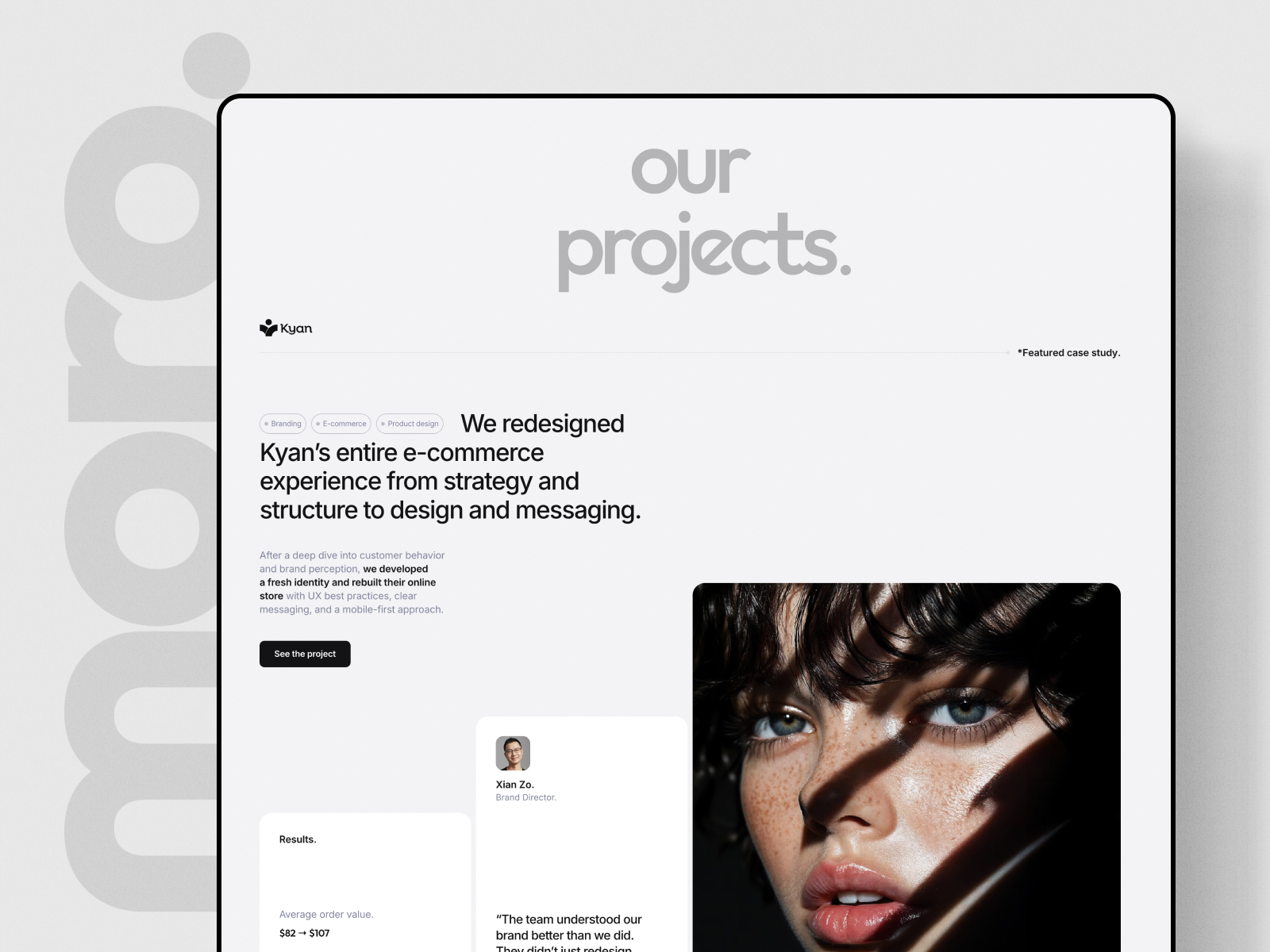 T.D_Moro A bold studio framer template