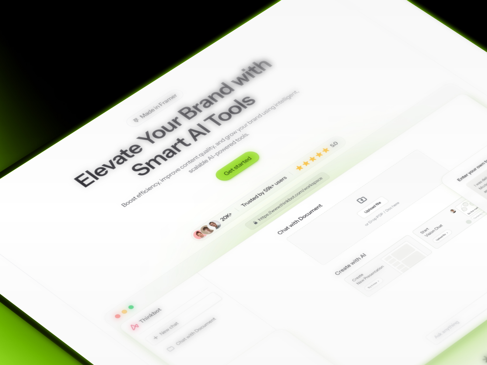 ThinkBot - AI Framer Template