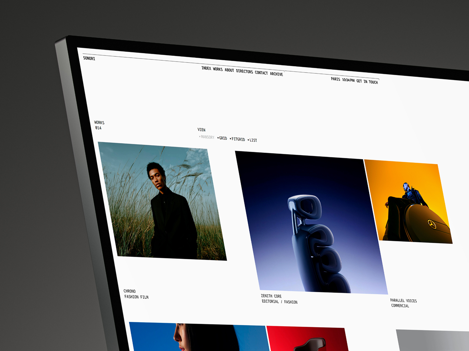 Sonori — Creative Portfolio Template