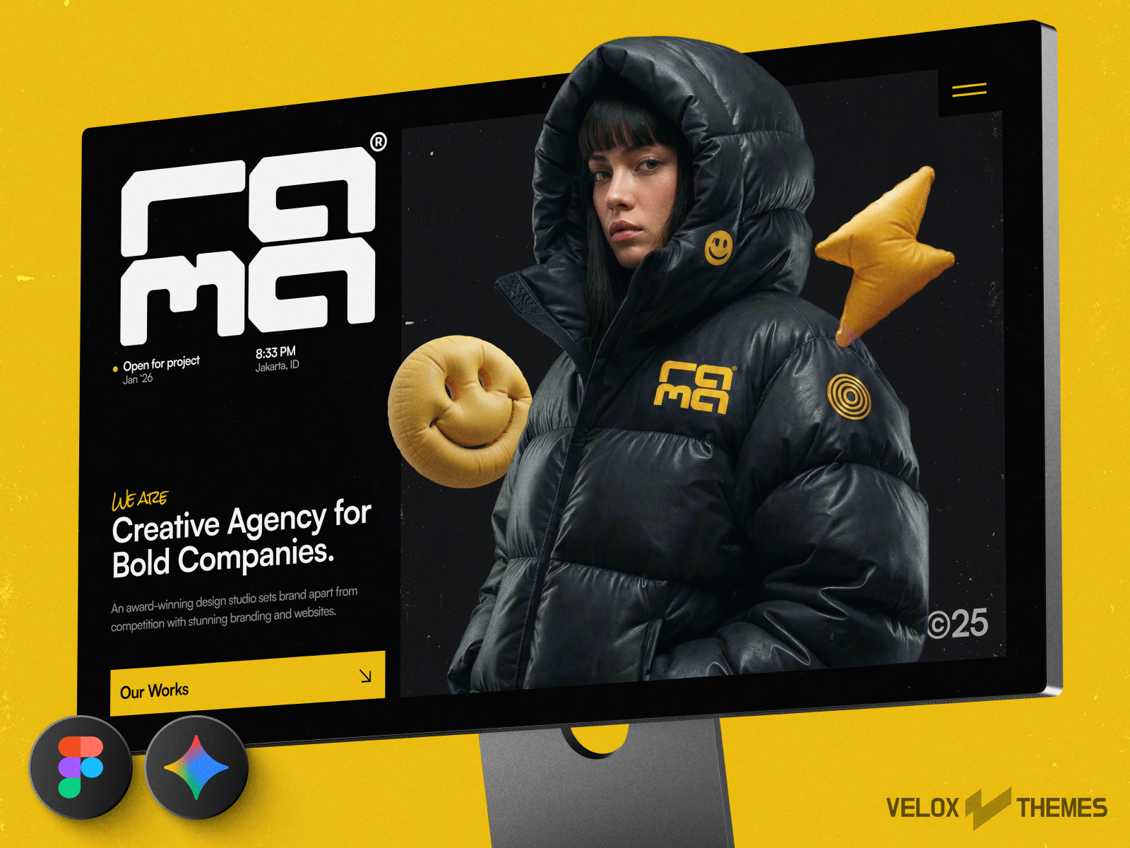 Rama - Creative Agency Framer Template