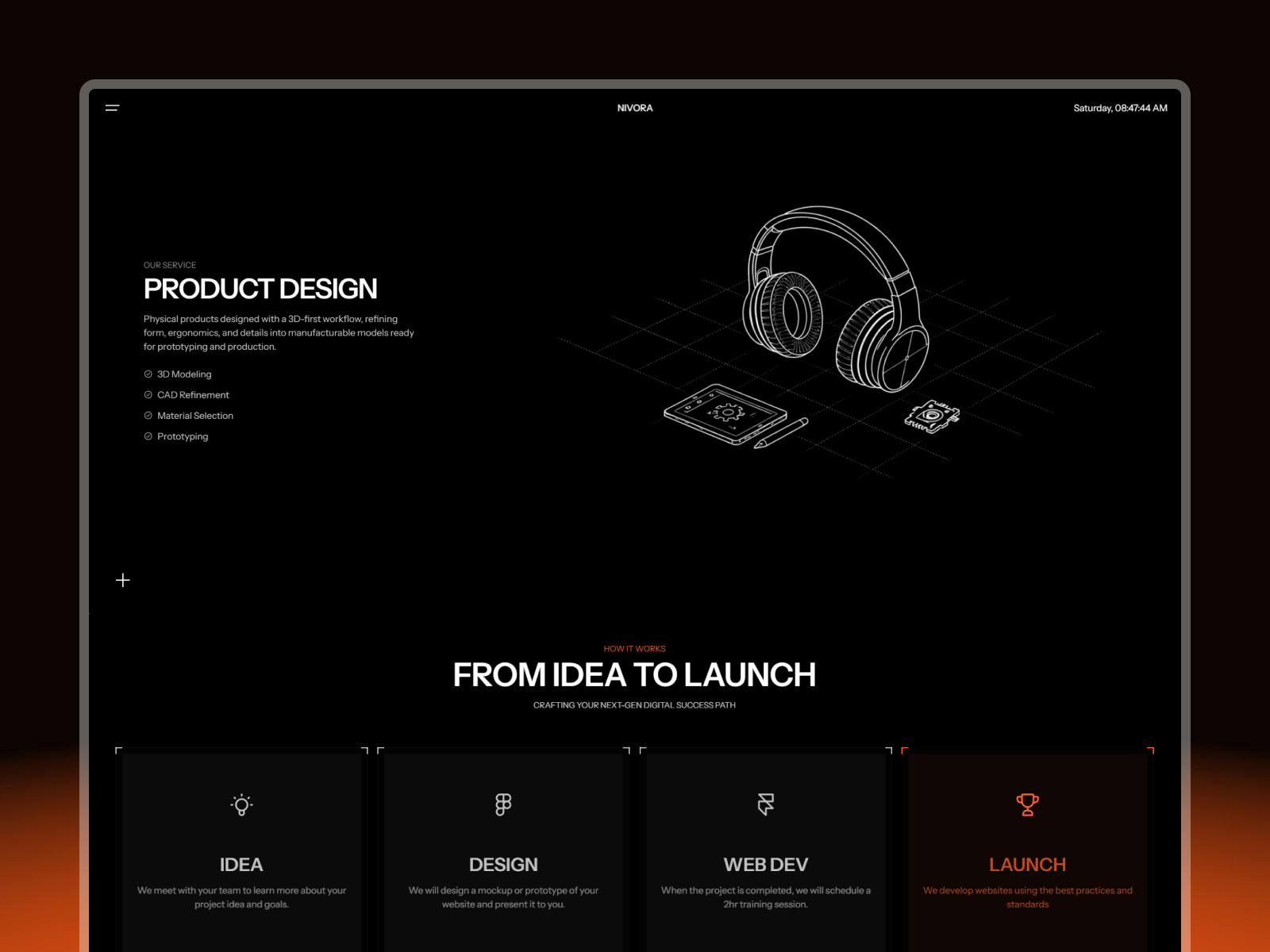 Nivora - Framer Template