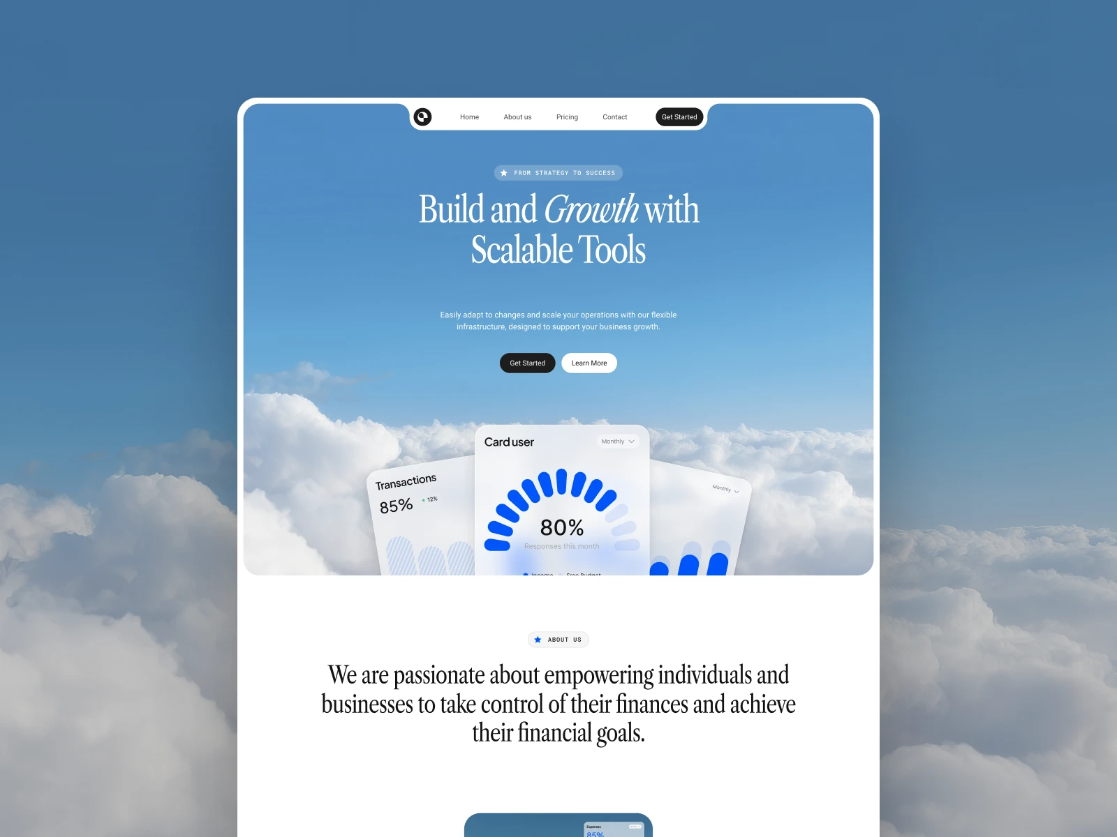 Catalis | Technology Webflow template (FREE FIGMA)