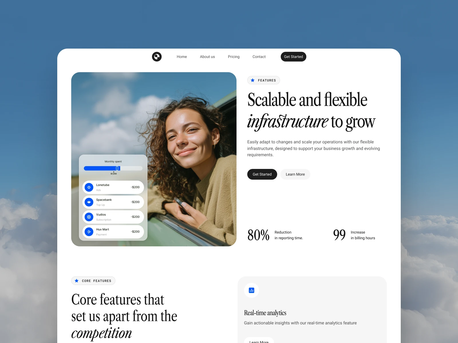 Catalis | Technology Webflow template (FREE FIGMA)