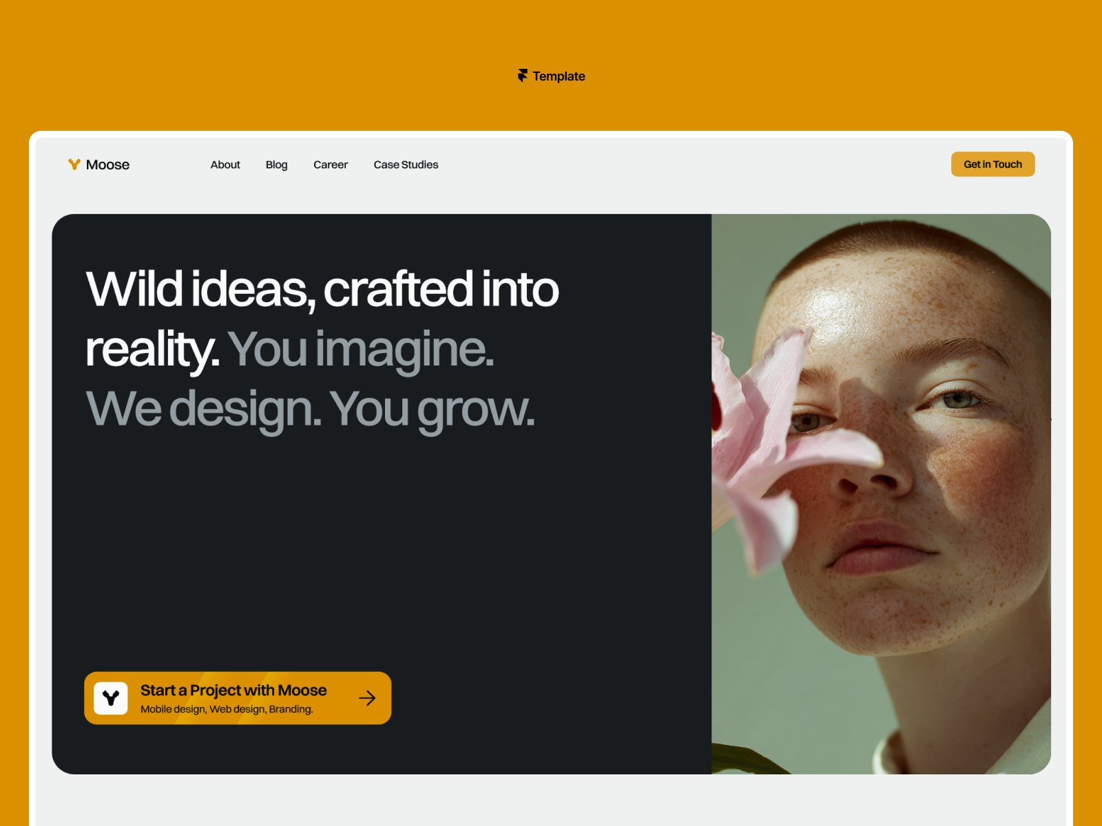 Moose - Design Agency Framer Template
