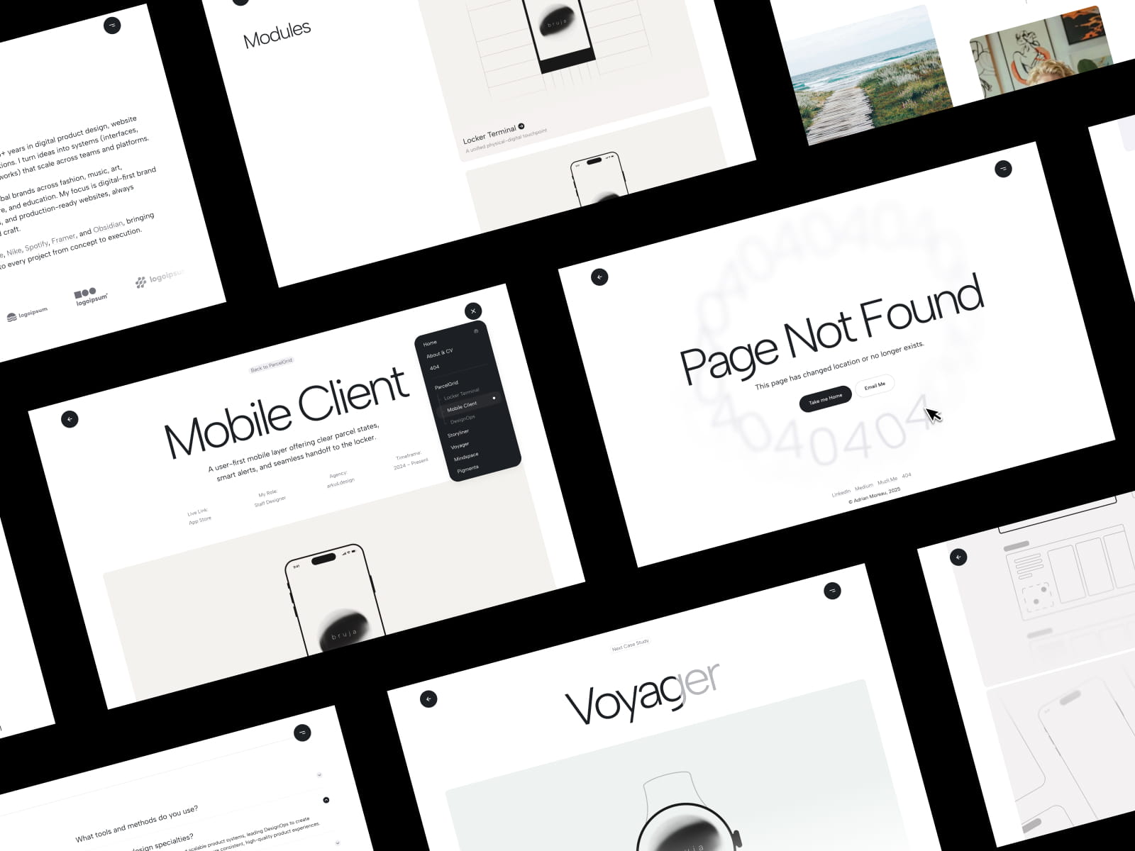 Bruja — Infinite Portfolio Template