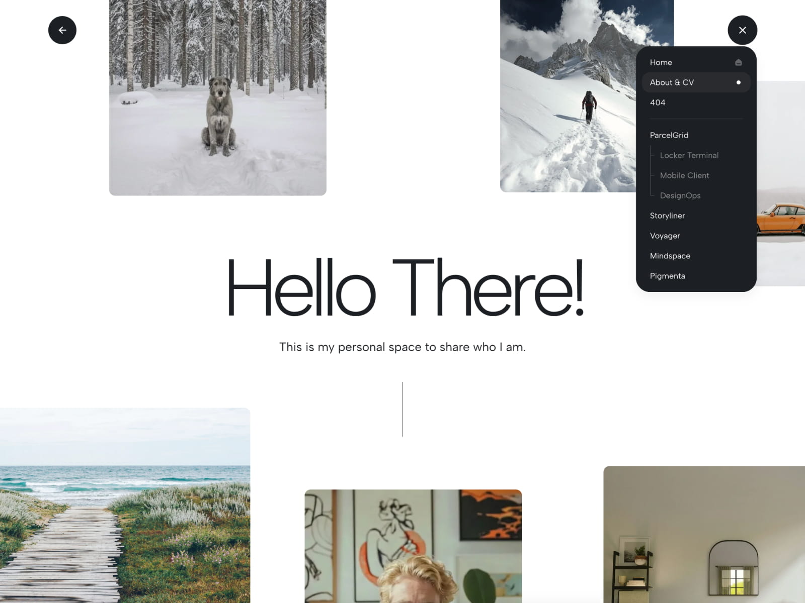 Bruja — Infinite Portfolio Template