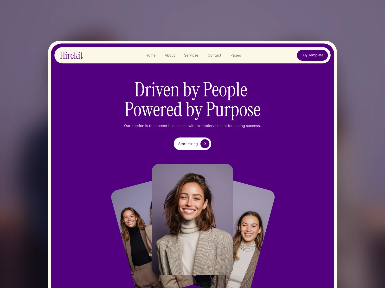 Hirekit - Technology Webflow template (FREE FIGMA)