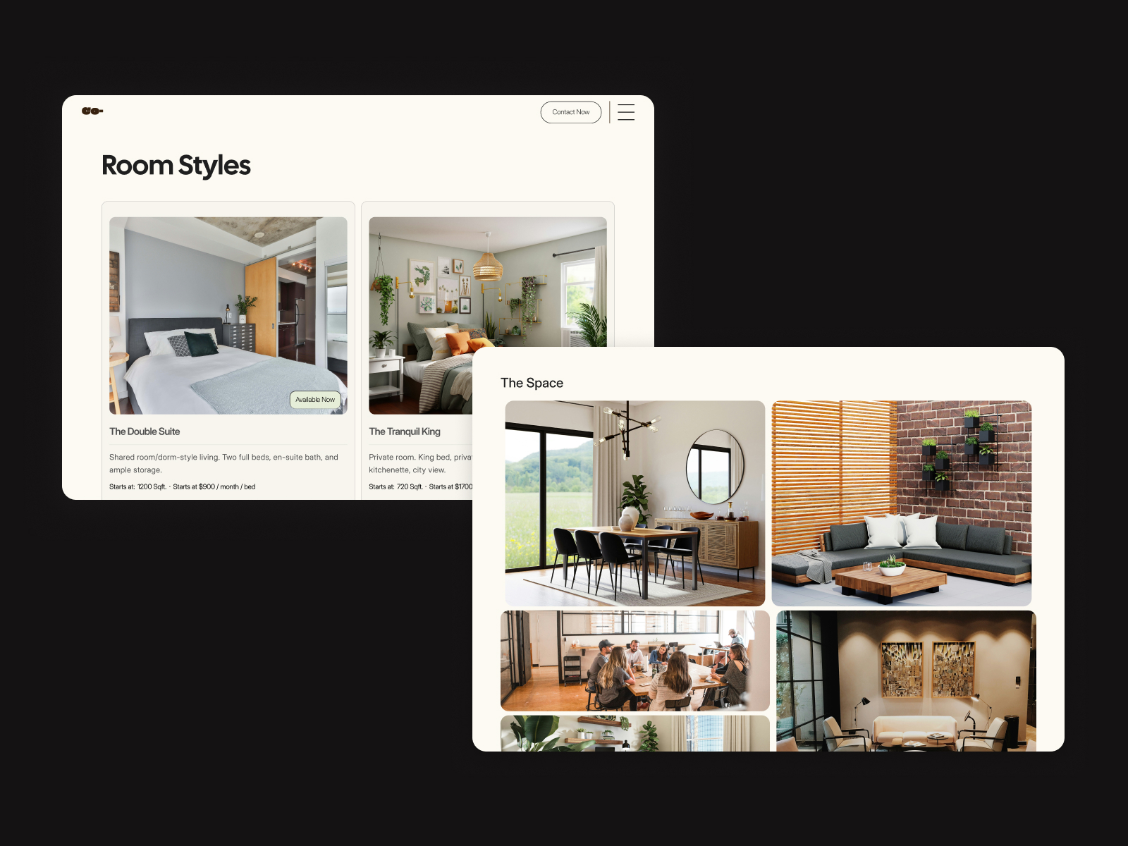 Coterie · Real Estate Framer Template