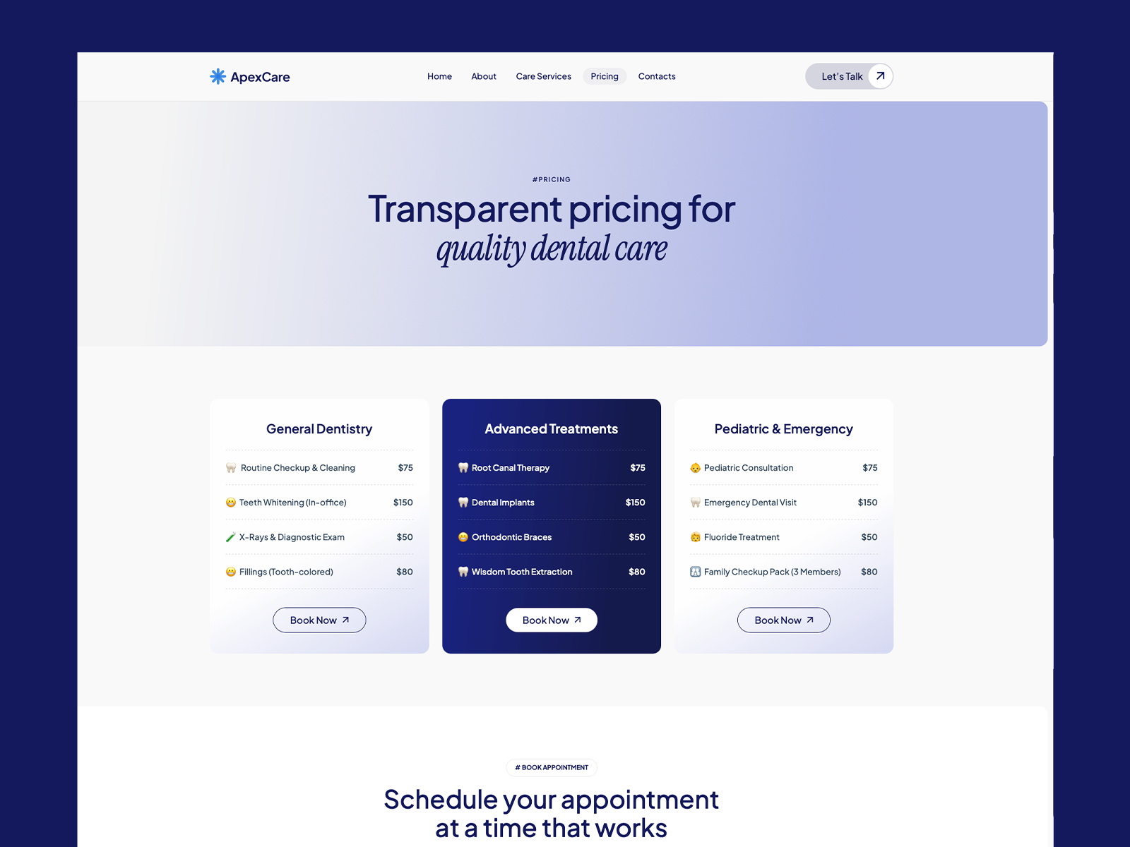 ApexCare - Medical Webflow Website Template