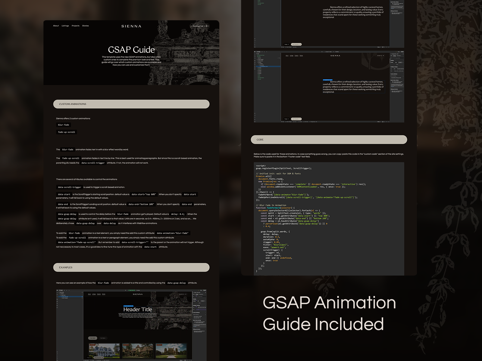 Sienna - Real Estate & Construction Template