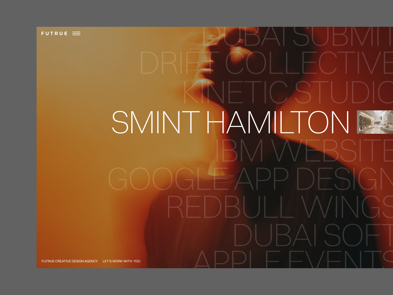 FUTRUE - Portfolio Framer Template