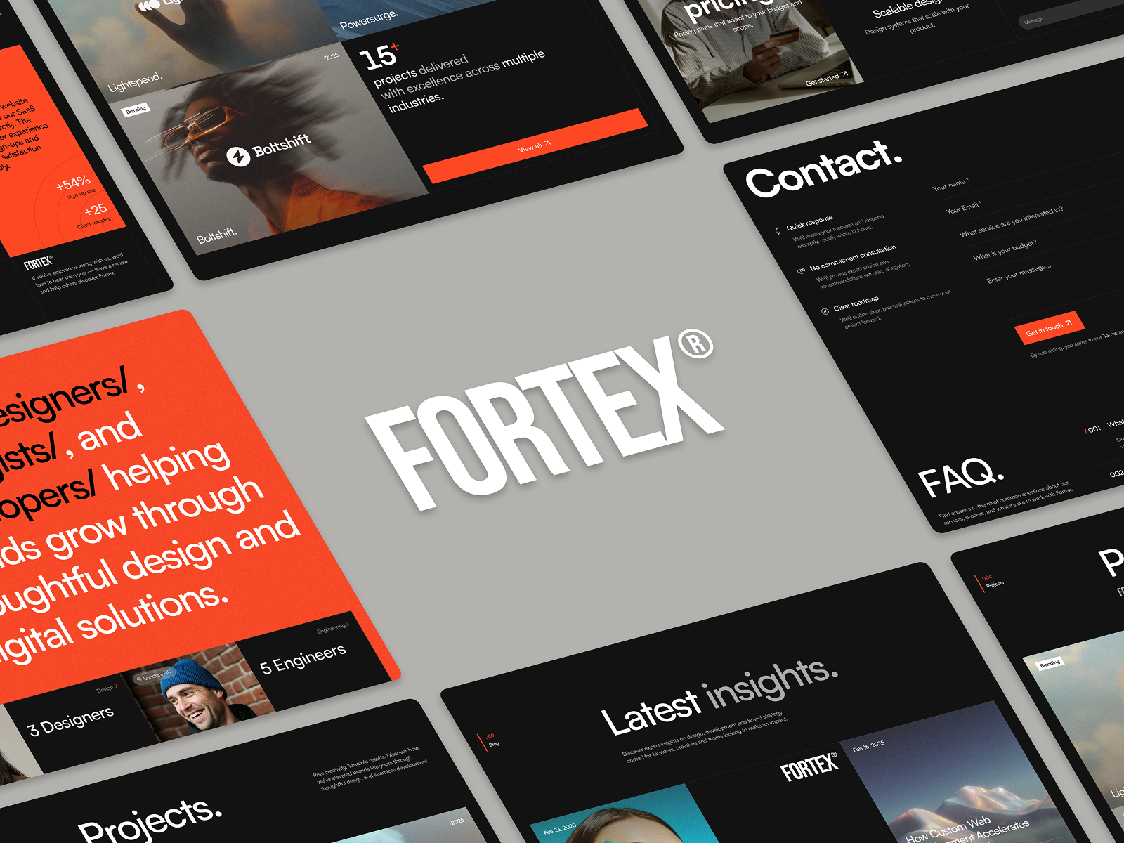 Fortex — Premium Agency Website Template